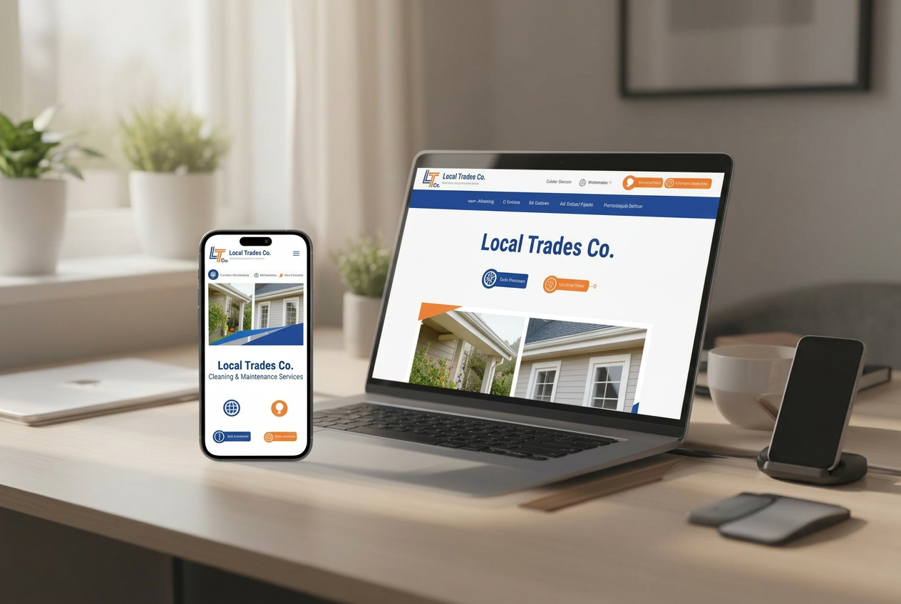Local Trades Website Concept